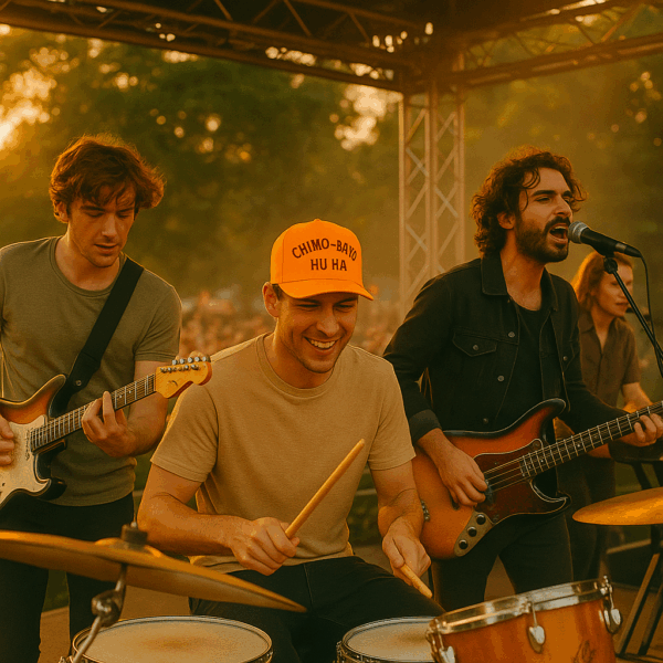 Gorra Neón Naranja – CHB HU-HA - Imagen 4