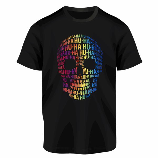 Camiseta Calavera HU-HA COLOR - Imagen 2