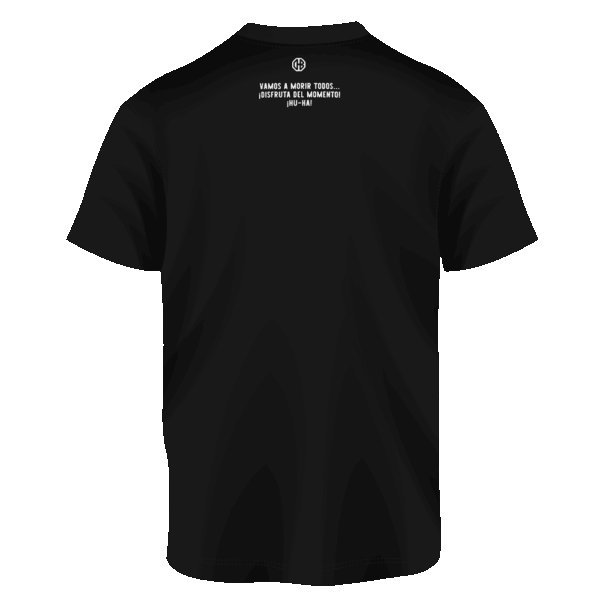 Camiseta Calavera HU-HA B&N - Imagen 4